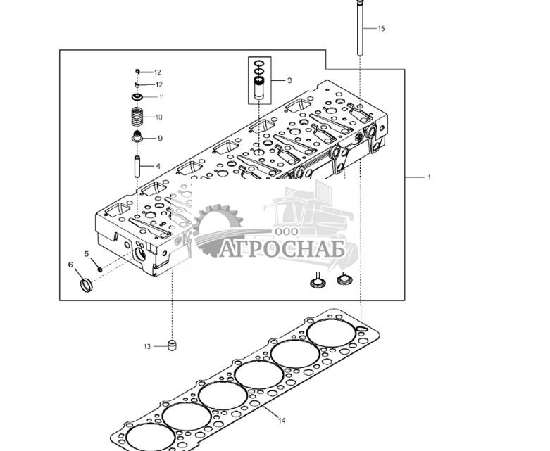 5101 Головка блока цилиндров с клапанами - ST130096 116.jpg